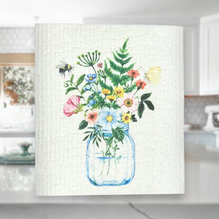 Spring Theme Swedish Dishclothes