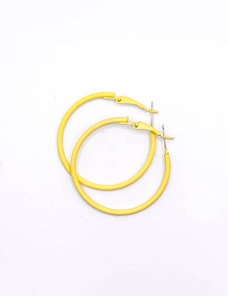Candy Pop Hoop Earrings