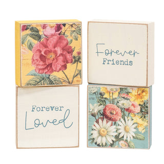 Friends Vintage Floral 2” Square Block - Assorted