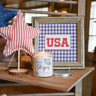 Stars & Stripes | 7 oz Classic Candle | 4th of July