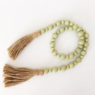 Wood Bead Garland