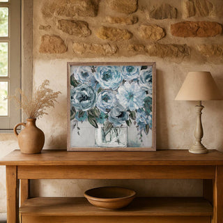 Floral Blues By Carol Robinson