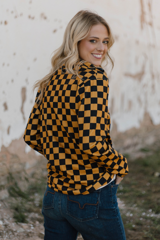 Pep Rally Pullover - Gold