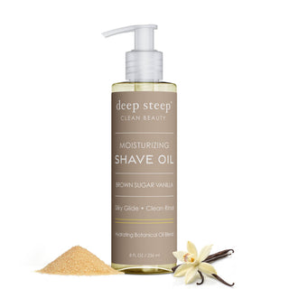 Brown Sugar Vanilla Moisturizing Shave Oil