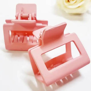 2 in Matte Color Hair Claw Clip