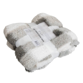 Plaid Sherpa Throw Blankets