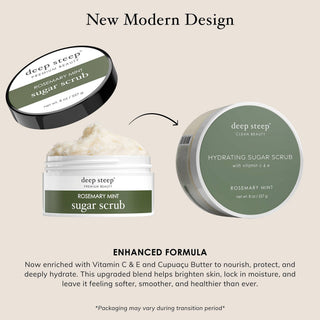 Sugar Scrub - Rosemary Mint 8oz