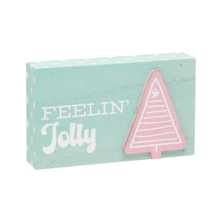 Feelin' Jolly Retro 3D Block