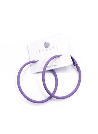 Candy Pop Hoop Earrings