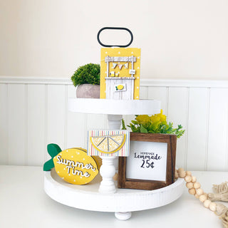 Foundations Decor Tiered Tray -  Round 15"