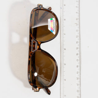 Acetate Aviator Frame Sunglasses