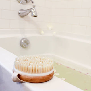 Dry Brushing Body Brush With Cellulite Massager