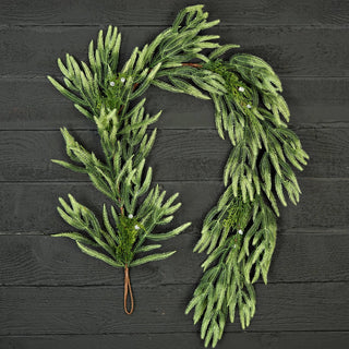 5ft Garland-Soft Touch Juniper with Norfolk Pine
