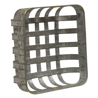 Washed Galvanized Metal Baskets