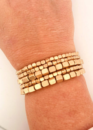 Building Blocks Beaded Bracelet