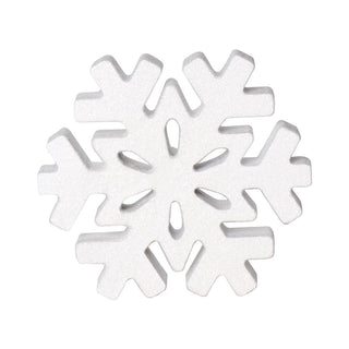 Med. Glitter Snowflake Christmas Cutout
