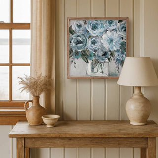 Floral Blues By Carol Robinson