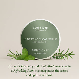 Sugar Scrub - Rosemary Mint 8oz