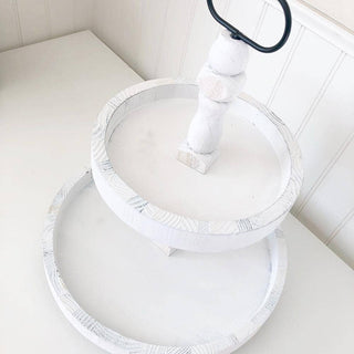 Foundations Decor Tiered Tray -  Round 15"