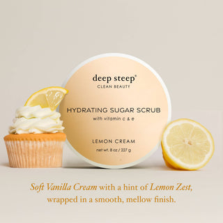 Sugar Scrub - Lemon Cream 8oz