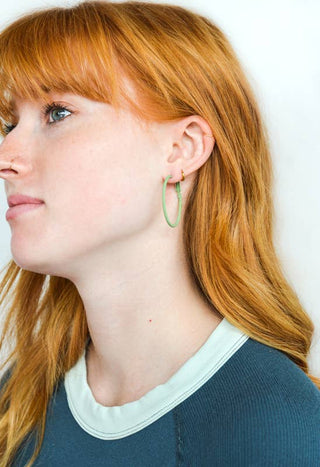 Candy Pop Hoop Earrings