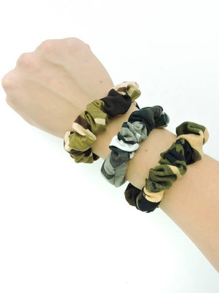 Camo Assorted Scrunchies