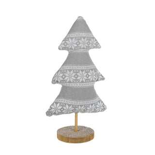 Sweater Fabric Tree on Base