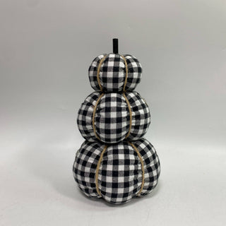 Buffalo Check 3 Stack Pumpkin